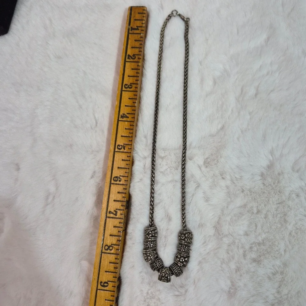 N/A ornate silver